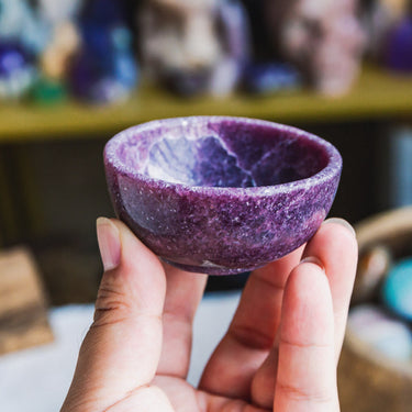 Lepidolite Cup