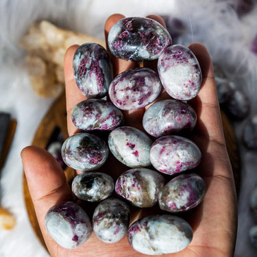 Rubellite Tumbled Stone