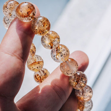 Golden Healer With Sphalerite Bracelet