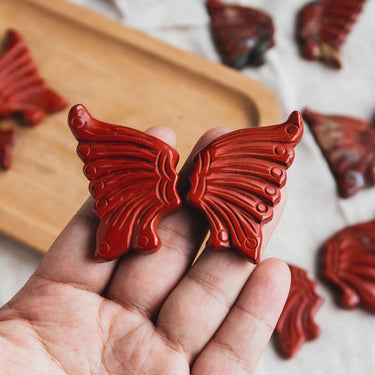 Red Jasper Butterfly Wing