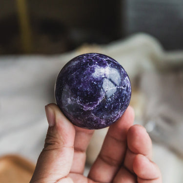 2" Purple Mica Sphere