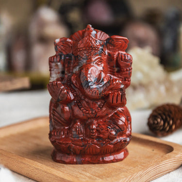 Red Jasper Ganesha