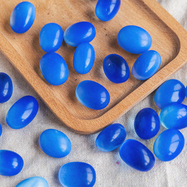 Blue Opal Tumbled Stone