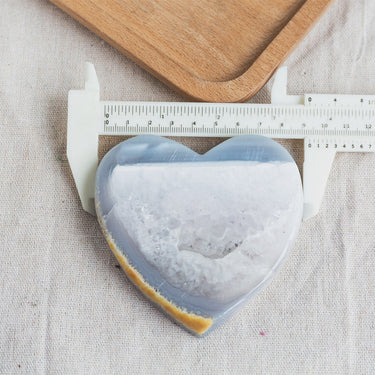 Geode Agate Heart