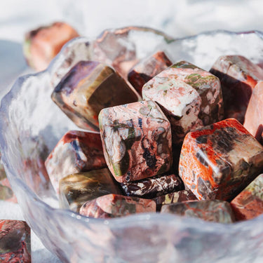 Indonesia Jasper Cube