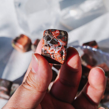 Indonesia Jasper Cube