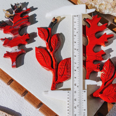 Red Jasper Leaf