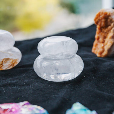 Clear Quartz Crispy Rice Cracker