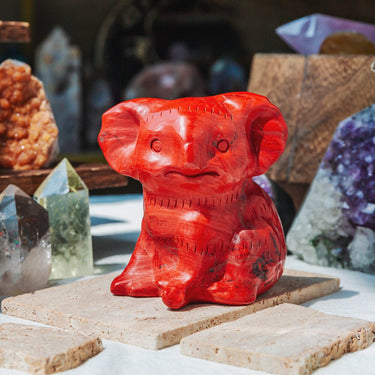 Red Jasper Koala