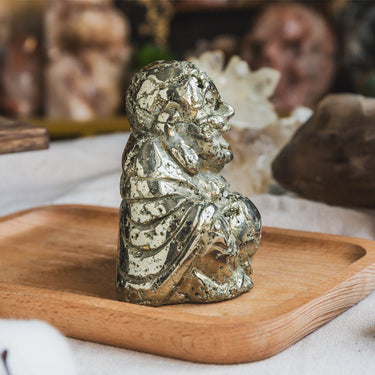 Pyrite Buddha