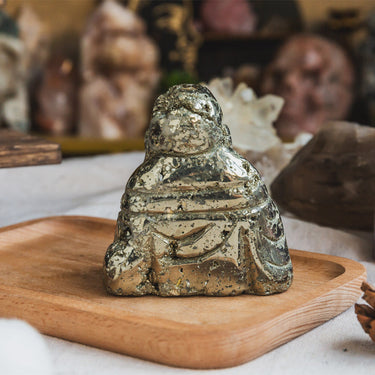 Pyrite Buddha