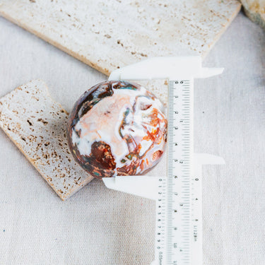 Red Moss Agate Sphere