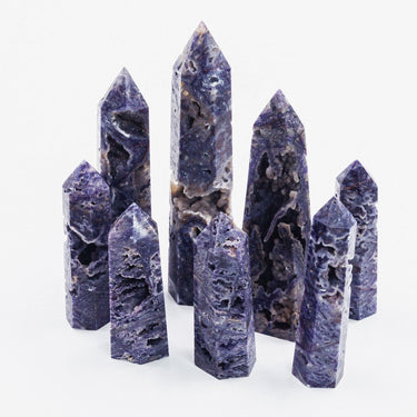 Purple Sphalerite Point