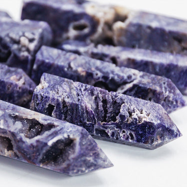 Purple Sphalerite Point