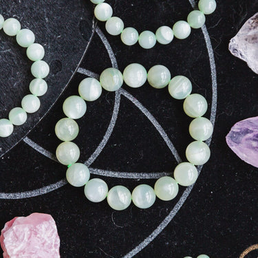 Green Moonstone Bracelet