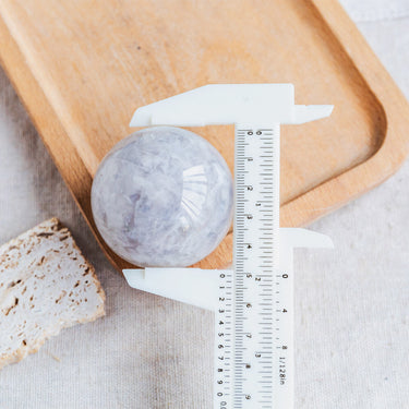 Blue Rose Quartz Sphere