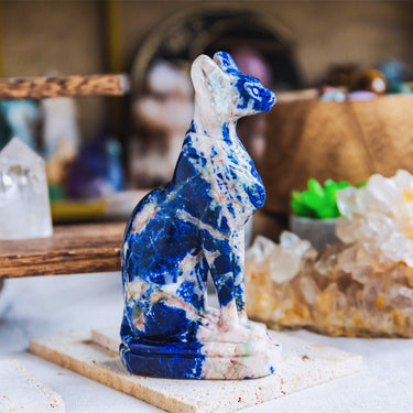 Sodalite Egypt Cat