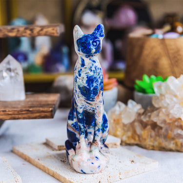 Sodalite Egypt Cat