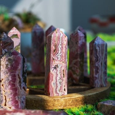 Rhodochrosite Point