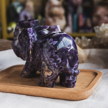 Dream Amethyst Elephant