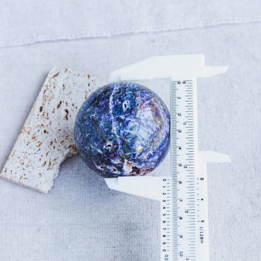 Purple Sphalerite Sphere