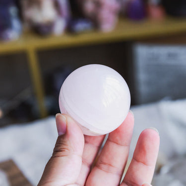 Pink Calcite Sphere