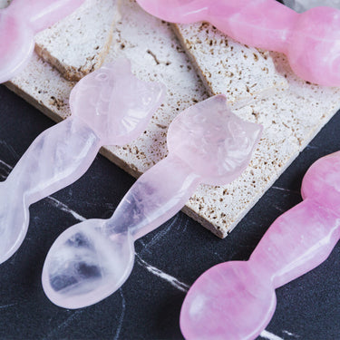 Rose Quartz Spoon