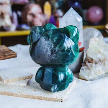 Fluorite Hello Kitty