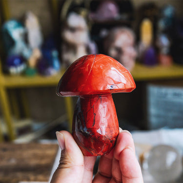 Red Jasper Mushroom