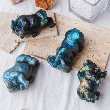 Labradorite Bull