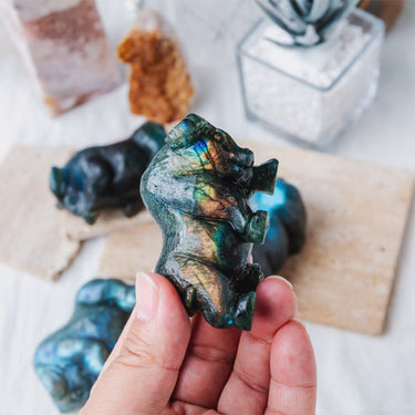 Labradorite Bull