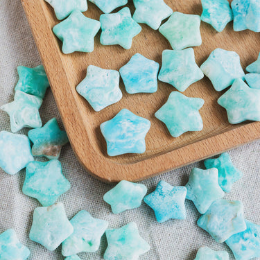 Blue Aragonite Star