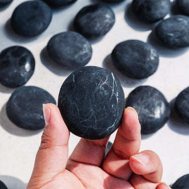 Shungite Palm Stone