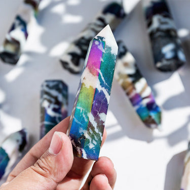 Aura Zebra Jasper Point