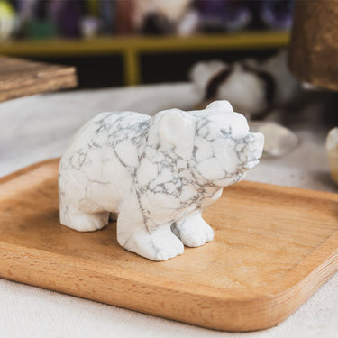 Howlite Bear