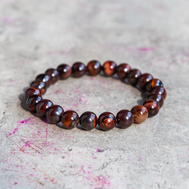 Red Tigers Eye Bracelet