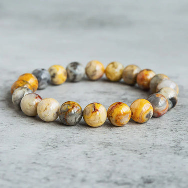 Crazy Lace Agate Bracelet