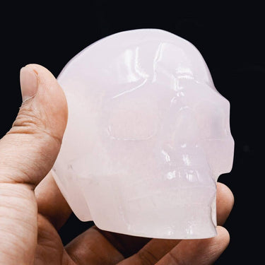 Pink Calcite Skull