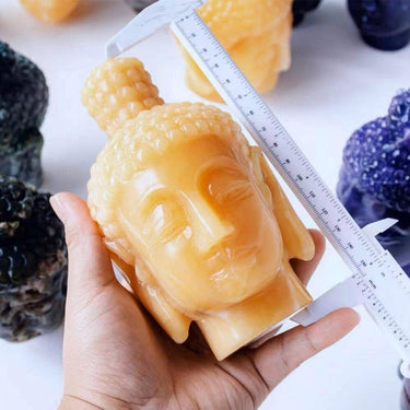 Crystal Buddha Head