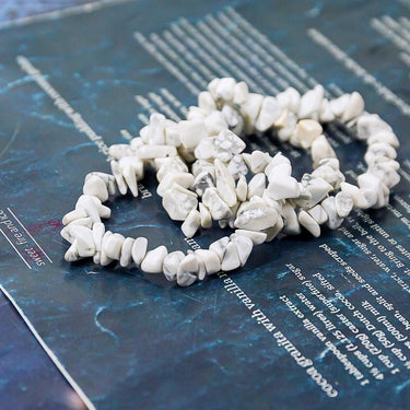 【Chips Bracelet 】Howlite