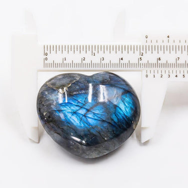 Labradorite Heart