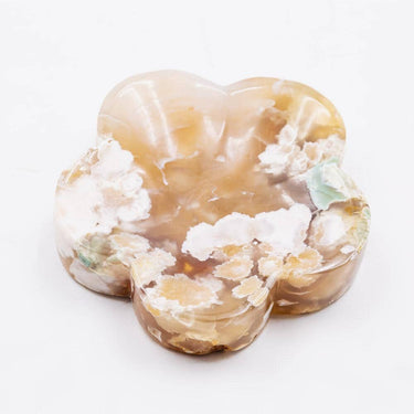 Flower agate bowl