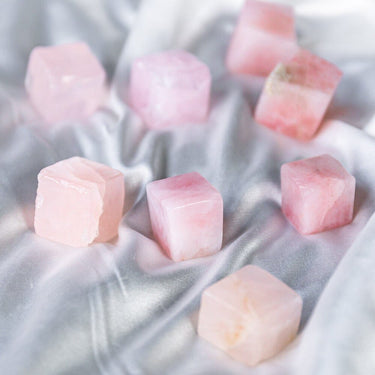 Rose Quartz Cube