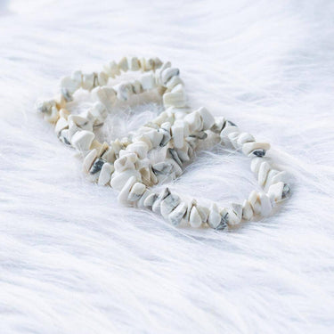 【Chips Bracelet 】Howlite