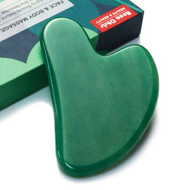 Azure Green-Gua Sha Face Massager