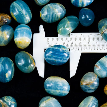 Blue Onyx Tumbled Stone