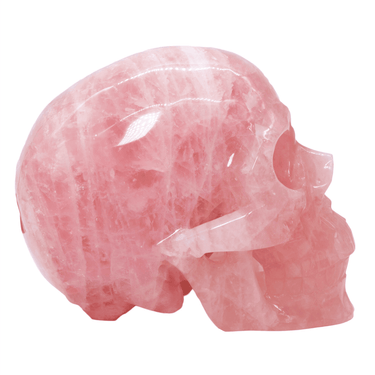 Rose Quartz Skull