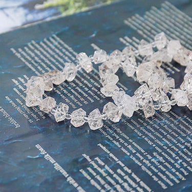 【Chips Bracelet 】Clear Quartz