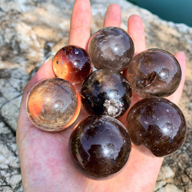 Smoky Quartz Ball