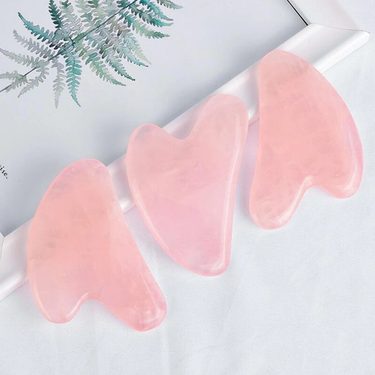 Pink Crystal-Gua Sha Face Massager